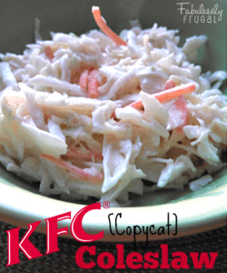 KFC Coleslaw Copycat Recipe Picture