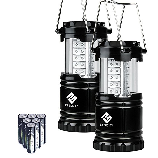 Etekcity Military-Grade LED Camping Lantern, 4-Pack