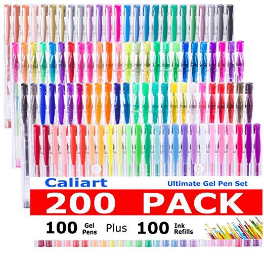 Caliart 200 Gel Pens $16.99 (Reg. $89.99) - Fabulessly Frugal