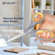 Westcott 2-Pack 8″ Titanium Scissors $8.82 (Reg. $25.35) - $4.41 Each...