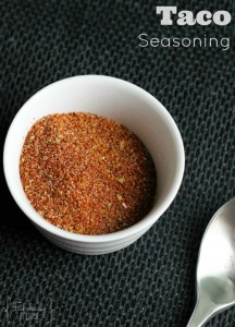 diy taco seasoning spices featured