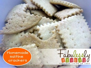homemade saltine crackers