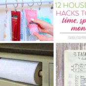 Household hacks to save money, time, and space