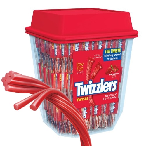 Walmart Twizzlers Strawberry Twizzlers Licorice (Individually Wrapped