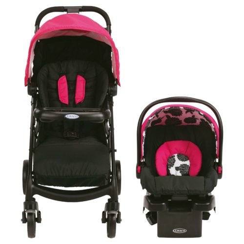 graco girl stroller carseat combo