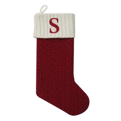 Kohl's: Monogram Knit Christmas Stocking $12.75 (Reg. $29.99 ...