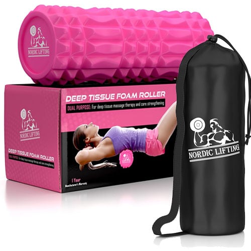 Foam Roller for Best Muscle Massage & Deep Tissue Trigger Roll