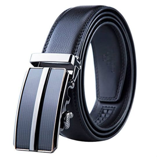 Amazon: Men's Leather Ratchet Dress Belt $13.98 (Reg. $35.99 ...