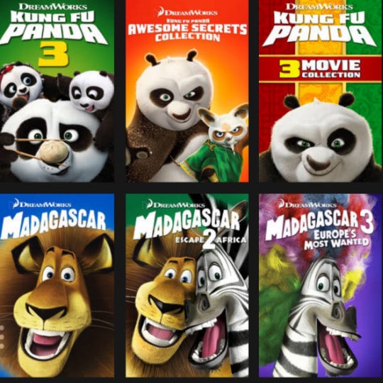 DreamWorks Family Movies