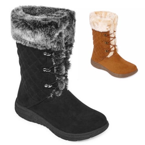 0 St. John&#39;s Bay Women&#39;s Winter Boots $38.15 (Reg. $109) - Fabulessly Frugal