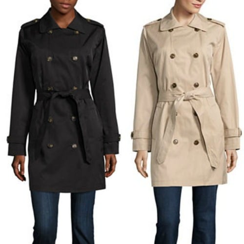 JCPenney.com: Women's Belted Trench Coat $90 + Free Shipping (Regularly