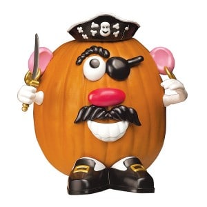 Mr Potato head pumpkin push in