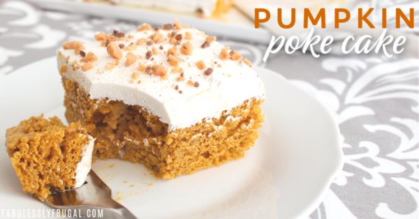 easy pumpkin poke cake
