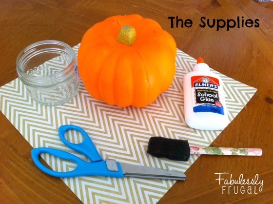 paper pumpkin supplies