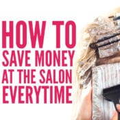 How to save money at the salon