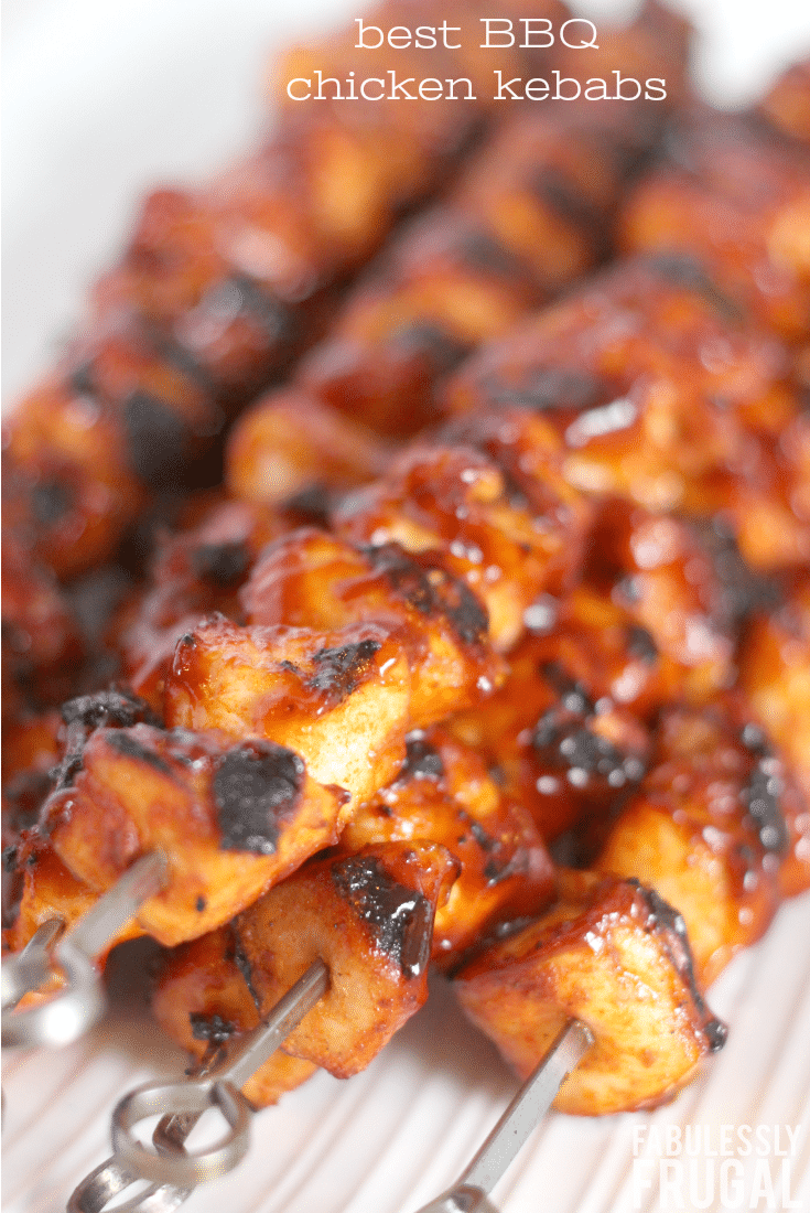 The Best BBQ Chicken Kebabs Recipe