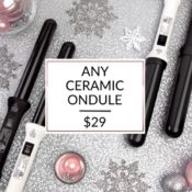 TODAY ONLY L’ange Ceramic Curling Wand Only $29.00 (Reg. Price $119.00)
