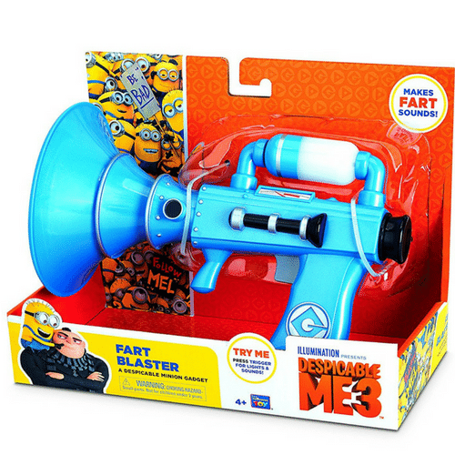 despicable me fart blaster toy