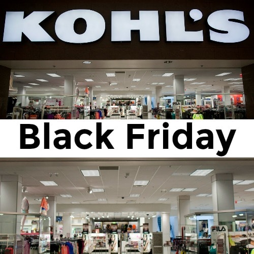 Find Black Friday Savings this Week at Kohl's