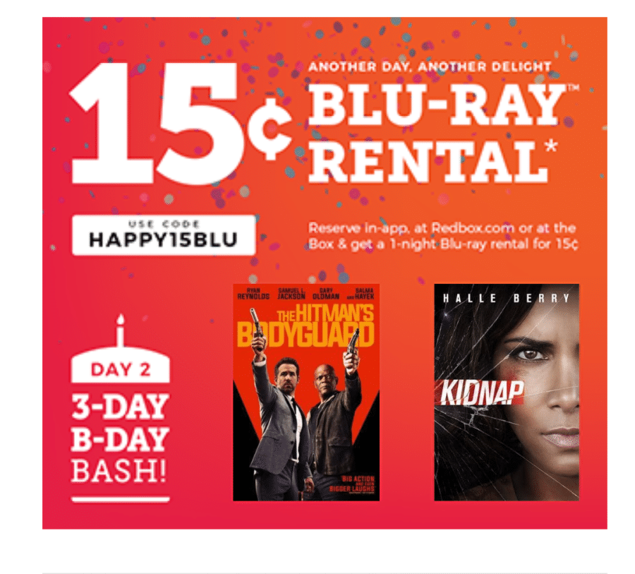 Redbox promo codes blu ray The code can also be used for $ off a Blu-ray or game rental. You can use the free Redbox promo code at the kiosk, at qozoq-sex.ml, or through the Redbox mobile app (for iOS and Android). The Redbox code expires one week after you've received it.