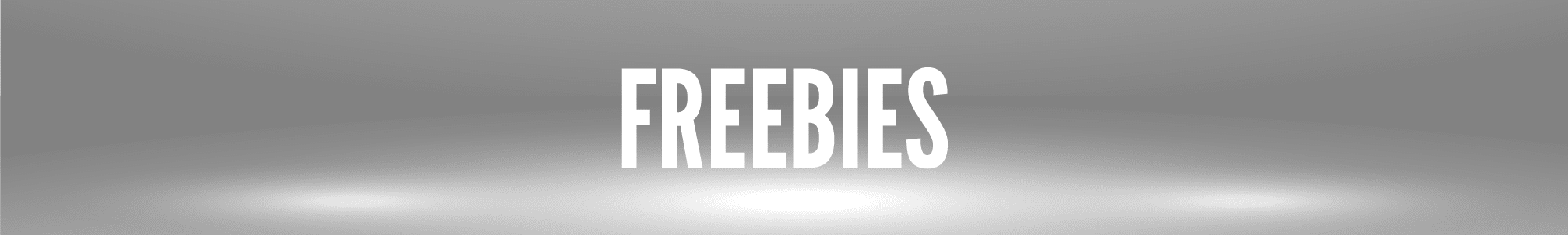 Freebies banner image