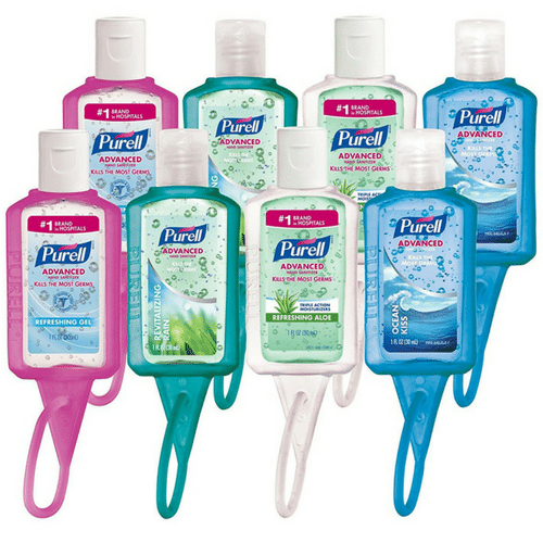 Amazon PURELL Advanced Hand Sanitizer Portable Bottles 8Pack 9.99