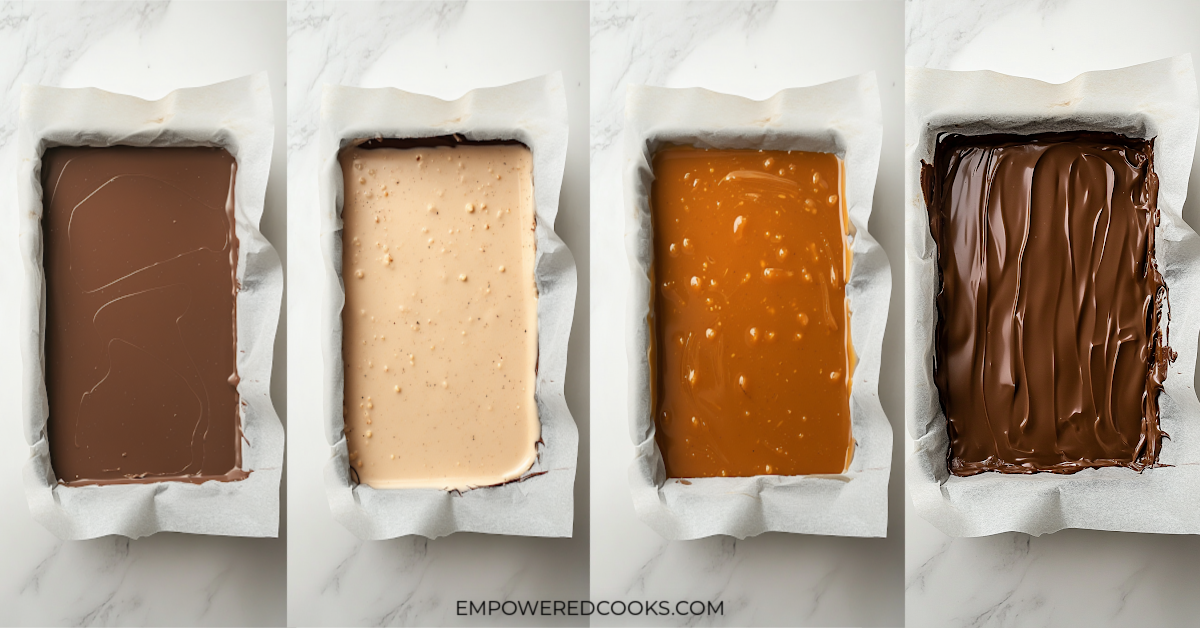 Snicker's Fudge step-by-step instructions