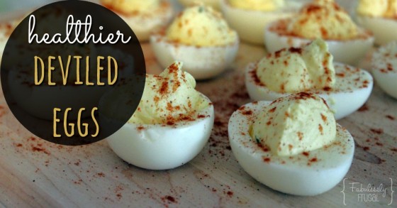 healthier deviled eggs