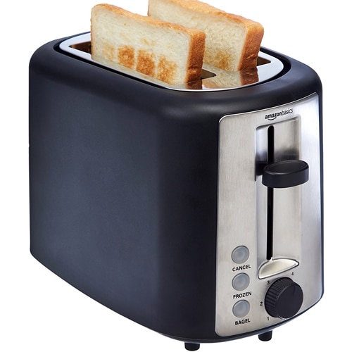 Amazon: AmazonBasics 2-Slice Toaster $13.83 (Reg. $18.99) - Fabulessly ...