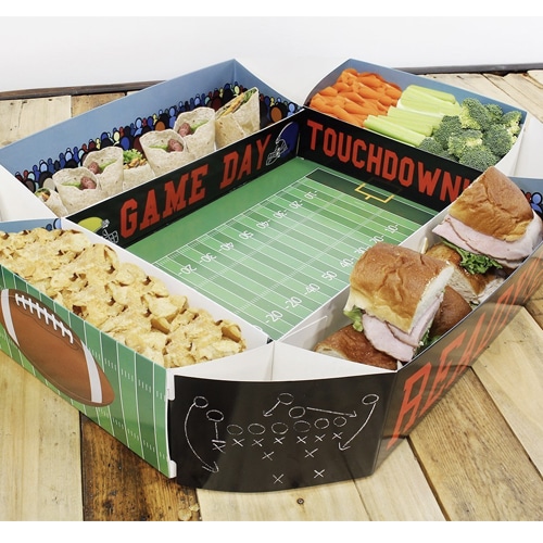 Amazon: Football Stadium Serving Tray $14.99 (Reg. $20) - Fabulessly Frugal