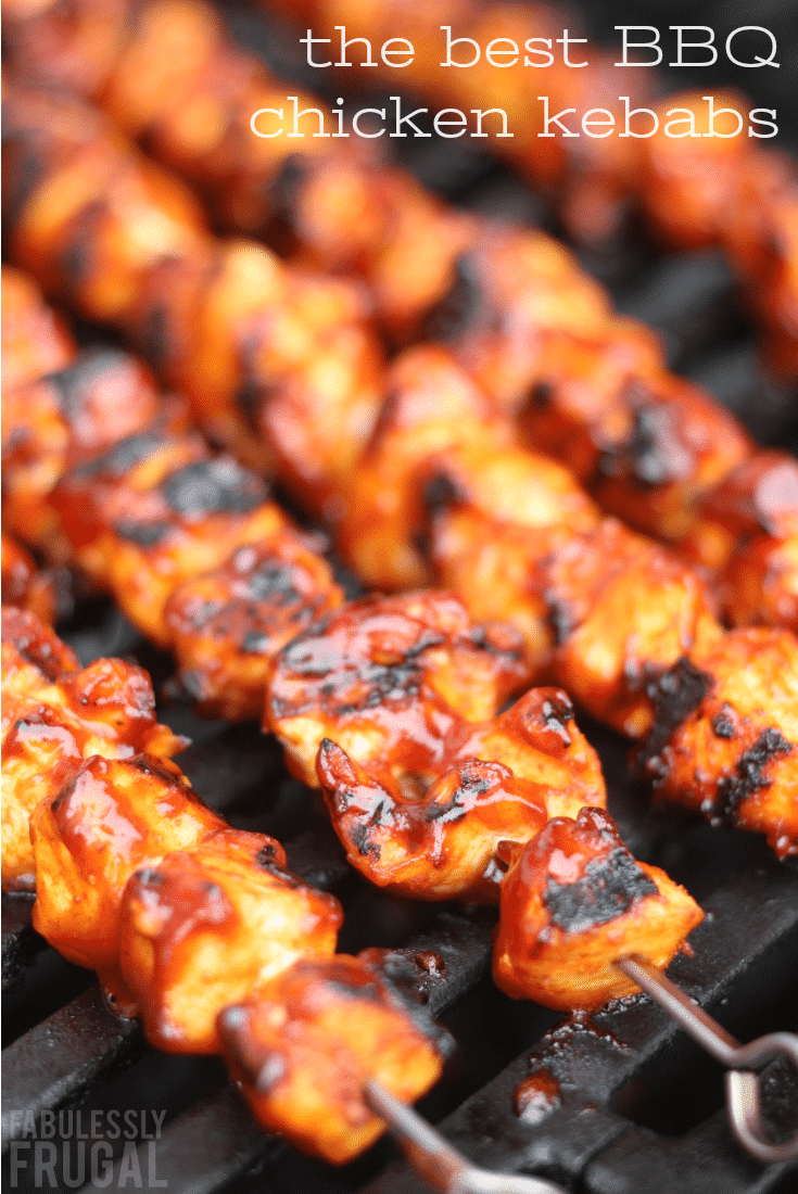 The Best BBQ Chicken Kebabs Recipe