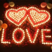 Gamiss: 50-Piece Candle Valentine’s Day Love Sign $12.99 (Reg. $28.72)