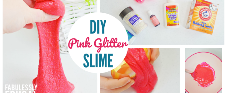How to make glitter slime without borax