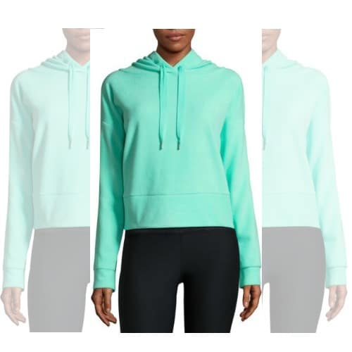 JCPenney Women's Fleece Cropped Hoodie 3.60 (Reg. 12) Fabulessly
