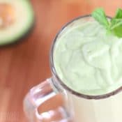Healthy mint shake recipe