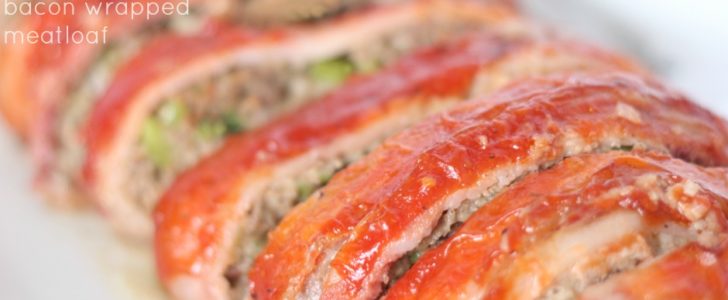 keto bacon wrapped meatloaf recipe