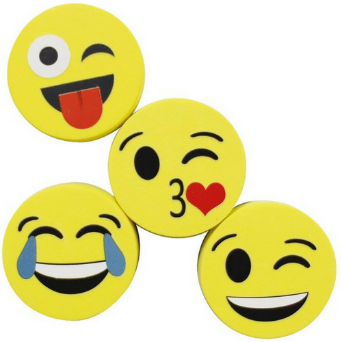 Amazon: Pack Of 4 Emoji Dry Erase Erasers $6.99 (reg. $9.06 