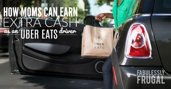 How to earn extra cash with an uber eats job