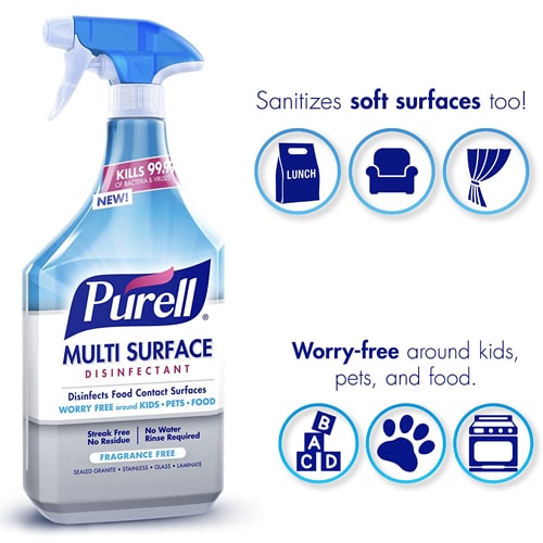 Amazon PURELL Multi Surface Disinfectant Spray (Pack of 2) 6.50 (Reg