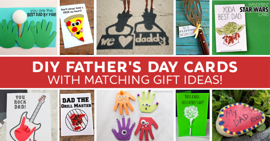 Easy Fathers Day Crafts For Kids To Make And Give As DIY Gifts