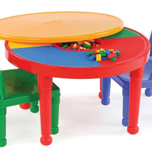 lego and activity table