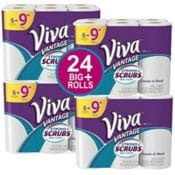 Amazon: 24 Viva Paper Towels, Big Plus Roll $15.57 (Reg. $23.96)