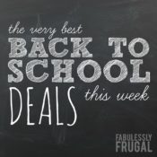 Best Back to School Deals for The Week Through 8/18, Including $4 Backpacks...