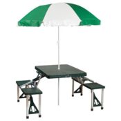 Amazon: Picnic Table and Umbrella Combo Pack $36 (Reg. $69.99)