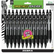 Amazon: 24-Count Zebra Z-Grip Retractable Pens $5.99 (Reg. $13.49)