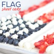 Easy flag cake recipe