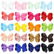 Amazon: 20 Grosgrain Hair Bows With Alligator Clip $3.69 + Free Shipping