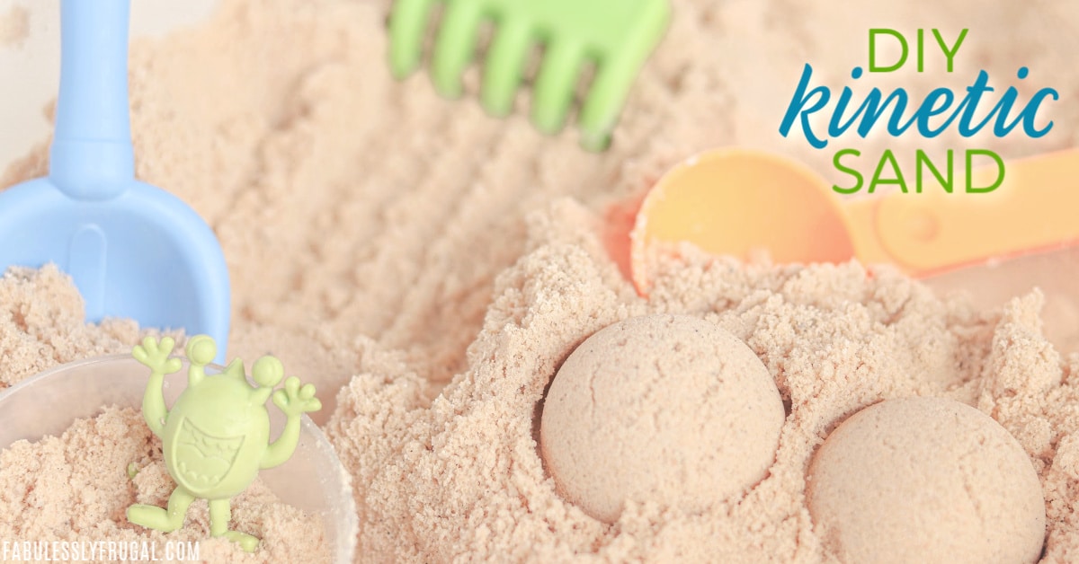 10 Easy DIY Kinetic Sand Recipes For Kids