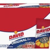 Amazon: 12 Pack David Roasted and Salted Original Sunflower Seeds as low...