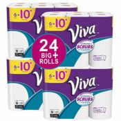 Amazon: 24 BIG Plus Rolls VIVA Vantage Paper Towels as low as $20.37 (Reg....